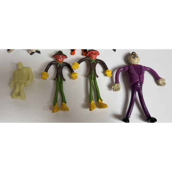 VTG Mix Of 14 Halloween 80s 90s Burger King Mcdonald’s￼& The Bendable Toys. - Picture 2 of 9